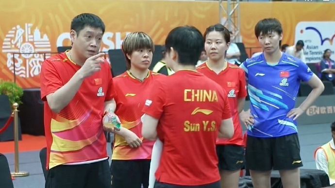 蒯曼逐渐找, 中国队派出, 定冠军 蒯曼逐渐找, 中国队派出, 定冠军